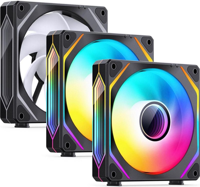Jonsbo - ZL-120BR - Ventilator - 120 mm - 3-Pack - ARGB Verlichting