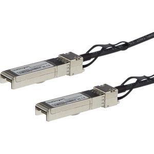 StarTech 0,5M 1,6FT 10G SFP+ DAC KABEL, Zendontvangers, Zwart