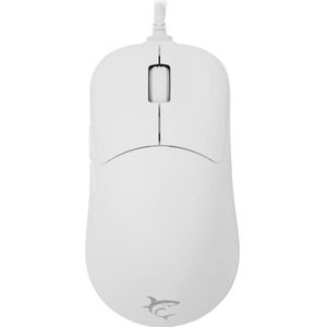 Witte Shark - GRAPHENE-W - Gaming Muis - Wit