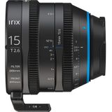 Irix - Vaste Brandpuntsafstand 15 mm T2.6 Cine - Objectief - Zwart