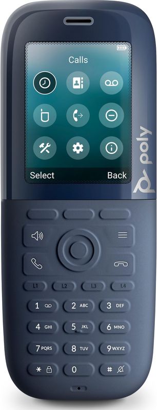 Poly Rove 30 DECT PH HS EMEA-INTL Engels, Telefoon, Zwart