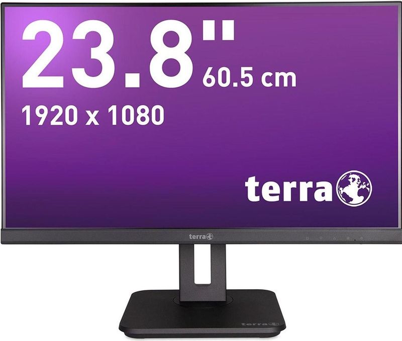 TERRA 3030238 LED display 60,5 cm (23.8") 1920 x 1080 Pixels Full HD Zwart