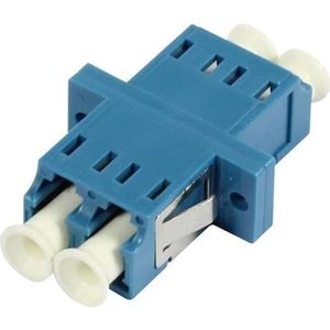 Synergy 21 Glasvezel koppeling, LC voet/LC voet, 50(62, 5)/125u multimode, duplex, PVC, keramische huls, OM2,, Netwerkkabel