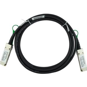 CBO LANCOM SFP-DAC40-1m compatibele BlueLAN DAC QSFP SC252501K1M30, Zendontvangers, Zwart