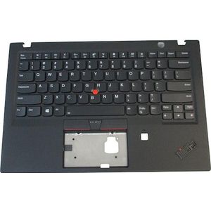Lenovo Mech asm Kbd W/C Ger, Onderdelen voor notebooks, Zwart