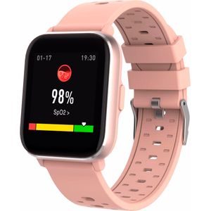 Denver SW-164 Rose Smart Horloge met Bandje (38 mm, Roestvrij staal, Eén maat voor iedereen), Sporthorloges + Smartwatches