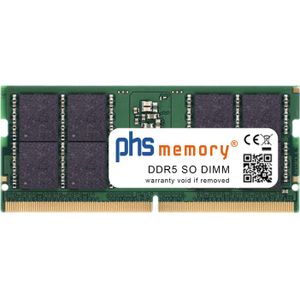 PHS-memory RAM geschikt voor MSI Titan GT77 12UHS-007 (MSI Titan GT77 12UHS-007, 1 x 16GB), RAM Modelspecifiek