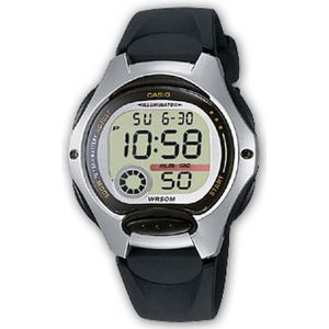 Casio, Horloge, COLLECTIE, Zwart, (Digitaal horloge, 34 mm)