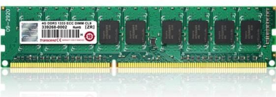 Transcend - Geheugen - 4 GB - DDR3 RAM - 1600 MHz - DIMM 288 pin