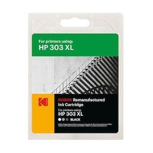 Kodak, Inkt, 303XL (T6N04AE) Sort 17 ml - HP (compatibel)
