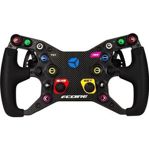 Cube Controls - Fcore 2+Paddles - Stuurwiel - Zwart - Kunststof