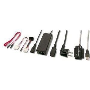 PremiumCord USB 2.0 - IDE + SATA-adapter s kabelem a pÅ™ÃdavnÃ½m zdrojem, Data converter