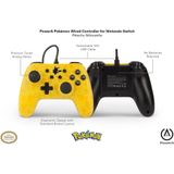 Power A - Pikachu Silhouette - Gamecontroller - Draadloos - Ergonomisch Ontwerp