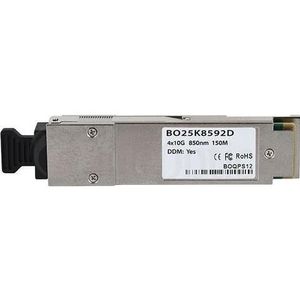 CBO Lenovo 49Y7884 Compatibel BlueOptics QSFP BO25K859S2D, Zendontvangers, Zilver