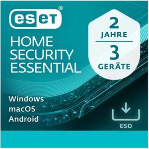 ESET - ESD HOME Security Essential - Antivirus - 3 Gebruikers - 2 Jaar