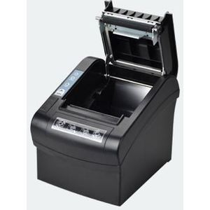 Allnet thermische bonnenprinter / kassaprinter all-pr806 usb/lan/rs232 zwart (RS-232, USB, WiFi), Ontvangstbewijs printer, Zwart