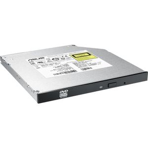 ASUS Sdrw-08u1mt (DVD-station, CD-station, DVD-brander, CD-brander), Optische drive, Zwart