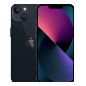 Forza Refurbished iPhone 13 (256 GB, Black, 6.10", 12 Mpx, SIM + eSIM, C / Goed), Tweedehands mobiele telefoons, Zwart