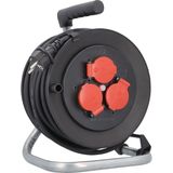 Kabelhaspel - 40 m H07RN-F - Kunststof - Geleiders met Stopcontacten