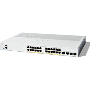 Cisco C1200-24P-4G-RF (28 ports), Netwerkschakelaar, Wit