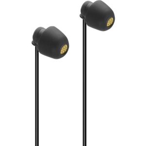 Hama Relax (NC, Bedraad), Koptelefoon, Zwart