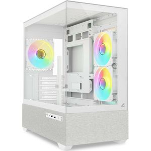 Sharkoon MK7 ARGB - Mini Tower Behuizing - Met Glazen Voor- en Zijkant