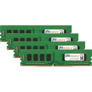 PHS-memory RAM geschikt voor Asus SABERTOOTH Z170 MARK 1 (Asus SABERTOOTH Z170 MARK 1, 4 x 32GB), RAM Modelspecifiek