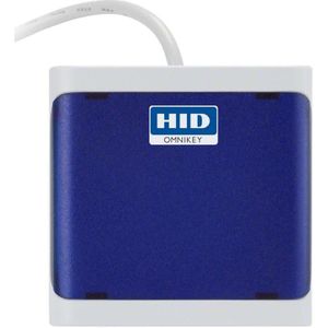 HID 5022 Contactloze SmartcardlezerAnthraciet 1-99 eenheden (USB 3.0), Geheugenkaartlezer, Blauw