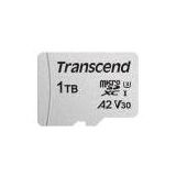 Transcend TS1TUSD300S-A microSD-kaart Retail 1 TB UHS-I, Class 10, v30 Video Speed Class, A1 Application Performance Cl