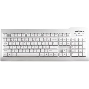Seal Shield Silver Seal Toetsenbord USB wit SSWKSV208EN (DE, Bedraad), Toetsenbord, Wit