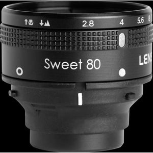 Lensbaby Sweet 80 Optics (Universeel, Volledig formaat, APS-C / DX), Objectief, Zwart