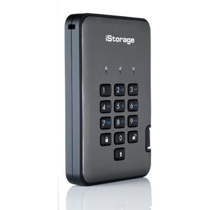 iStorage diskAshur PRO2 SSD 512 GB USB Type-A 3.2 Gen 1 (3.1 Gen 1) Zwart