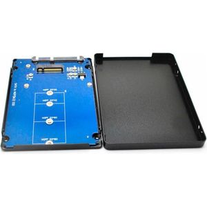 CoreParts - MSNX1001B - Opslagschijfbehuizing - Zwart - Voor 2,5" SSD