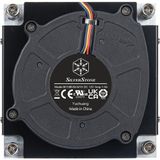 Silverstone SST-XE01-1700A CPU-koeler - Zwart - 28 mm - Processorkoeler