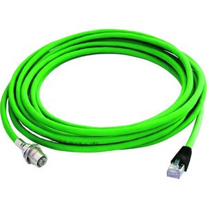 Telegärtner STX M12x1-RJ45 VL X-cod. Cat.6A (S/FTP, CAT6a, 2 m), Netwerkkabel