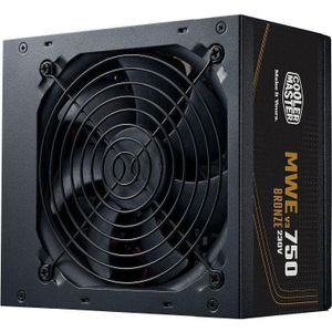 Cooler Master - MWE 750W V3 - Voedingsbron - Zwart - ATX 3.1 - 80 Plus Bronze