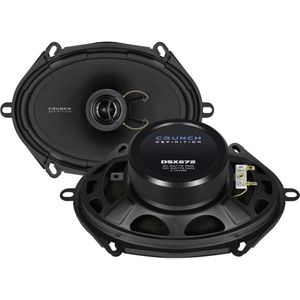 Crunch - Dsx572 - Auto HiFi Luidsprekers - Zwart - 2-Wege Coax-systeem