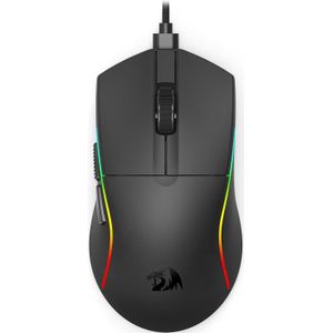 Redragon M816-RGB (Bedraad), Muis, Zwart