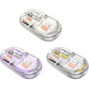 Hoco GM35, 1600DPI (Draadloze), Muis, Grijs