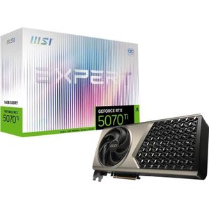 MSI Graphic card / Video cards VGA PCIE16 RTX5070TI 16GB/RTX5070TI 16G EXPERT OC (16 GB), Videokaart