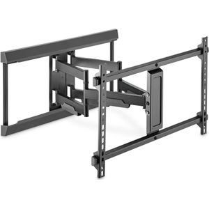 Digitus Muurbevestiging 600x400 -60kg 37-80''/volledige beweging/kantelen/zwenken (Muur, 80"", 60 kg), TV muurbeugel, Zwart