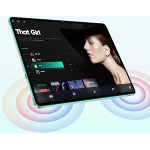 OBA Android 14 Octa-Core tablet met 11-inch scherm, 16GB RAM, 128GB opslagruimte en 8000mAh batterij (128 GB), Tablet