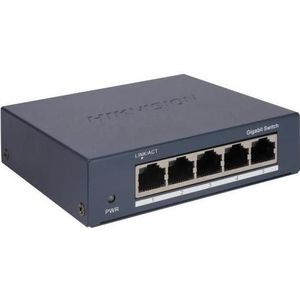 Hikvision - DS-3E0505-O - Switch - Zwart - Niet Beheerd - Gigabit Ethernet