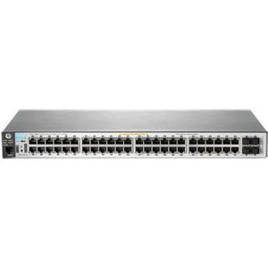 HPE 2530-48G PoE+ schakelaar (48 ports), Netwerkschakelaar, Grijs