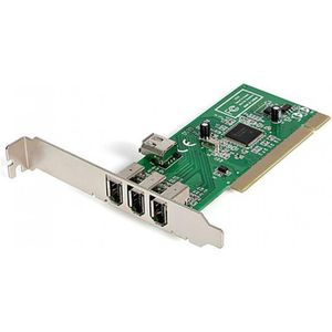 StarTech - 4-poorts PCI 1394a FireWire Adapter Kaart - 3 Extern 1 Intern
