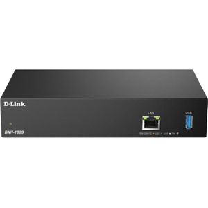 D-Link DNH-1000, Schwarz, 10,100,1000,2500 Mbit/s, 100 - 240 V, 12 V, 2 A, 190 mm, Toegangspunt