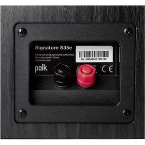 Polk SIGS35CEBK Middenluidspreker Zwart 1 st., Luidsprekeronderdelen, Zwart