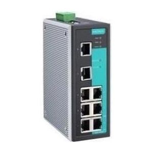 Moxa EDS-408A-PN - Ethernet-switch op instapniveau met 8 10100BaseT(X)-poorten, geschikt voor PROFINET (8 ports), Netwerkschakelaar