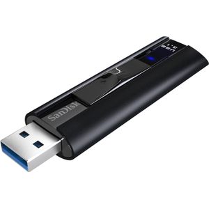 SanDisk Extreem PRO (256 GB, USB A), USB-stick, Zwart