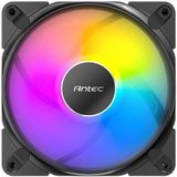 Antec Tranquil 120 ARGB, 120 mm x 25 mm casefan, ARGB PWM-ventilator, 2000 rpm, 64,02 CFM, 2,45 (120 mm), PC ventilator, Zwart